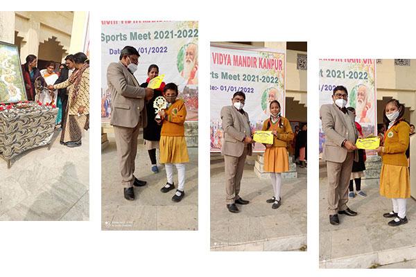 Annual sports meet program organized at MVM Kanpur School.	